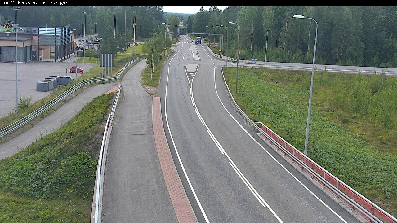 Weather Camera Image Väg 15 Kouvola, Keltakangas, Kouvola, Kymenlaakso