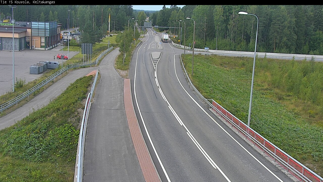 Weather Camera Image Road 15 Kouvola, Keltakangas, Kouvola, Kymenlaakso
