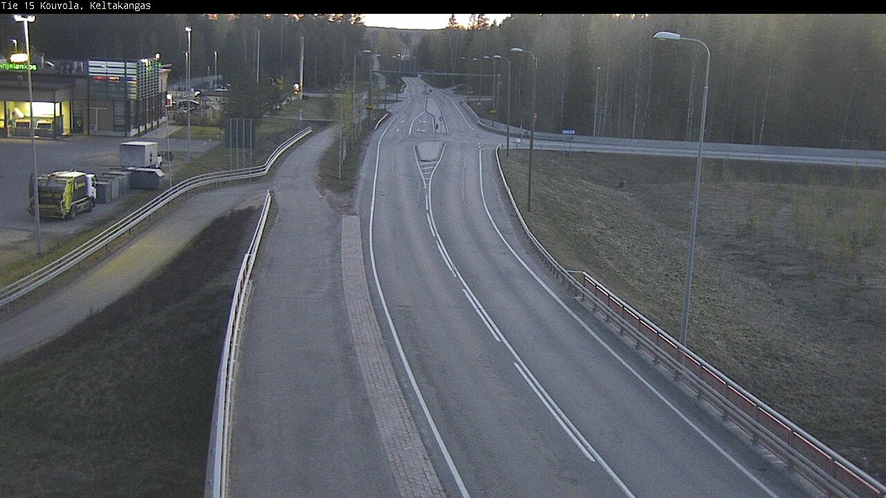 Weather Camera Image Väg 15 Kouvola, Keltakangas, Kouvola, Kymenlaakso