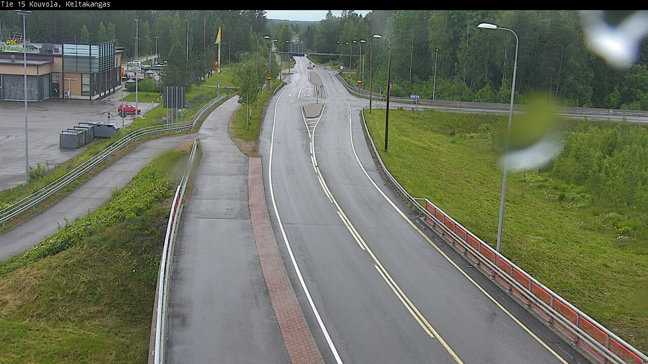 Weather Camera Image Road 15 Kouvola, Keltakangas, Kouvola, Kymenlaakso