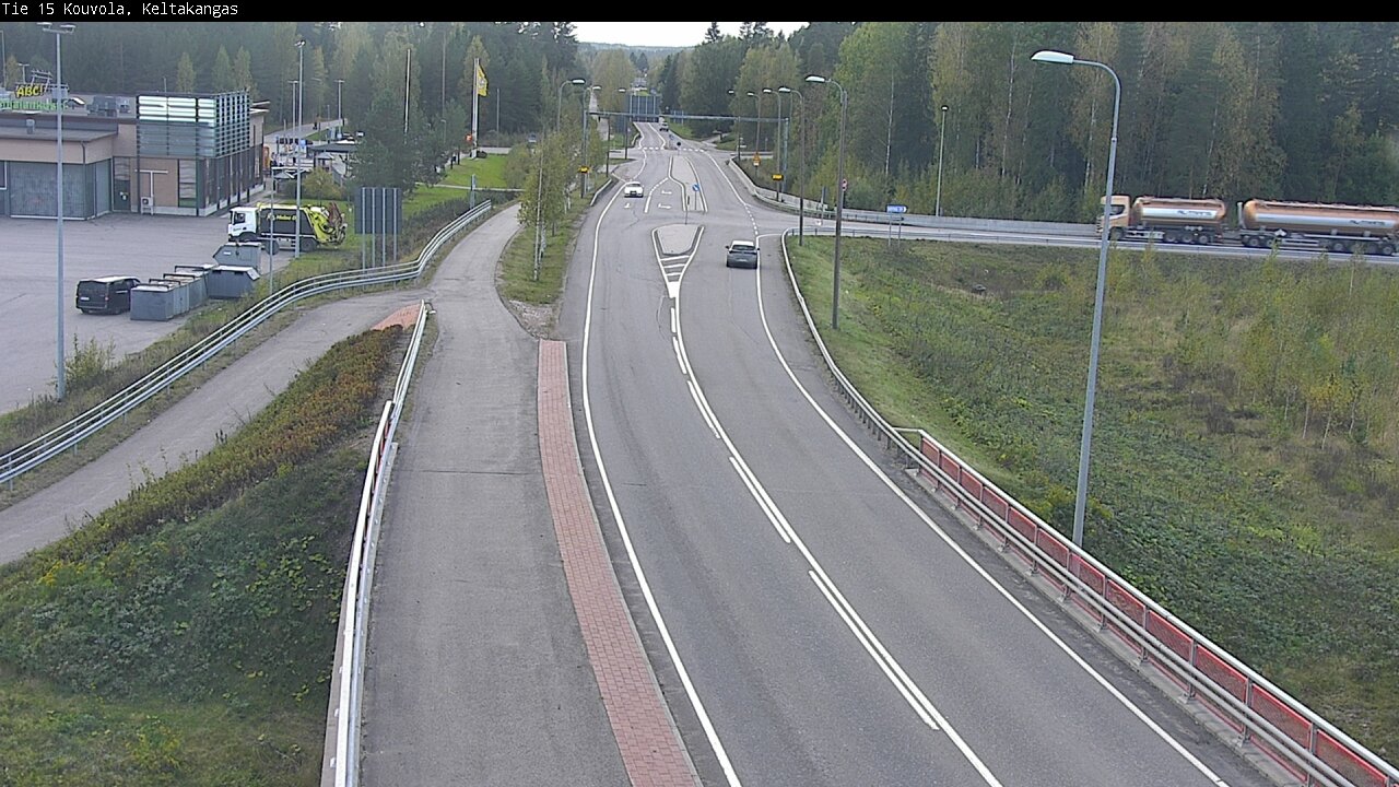 Weather Camera Image Road 15 Kouvola, Keltakangas, Kouvola, Kymenlaakso