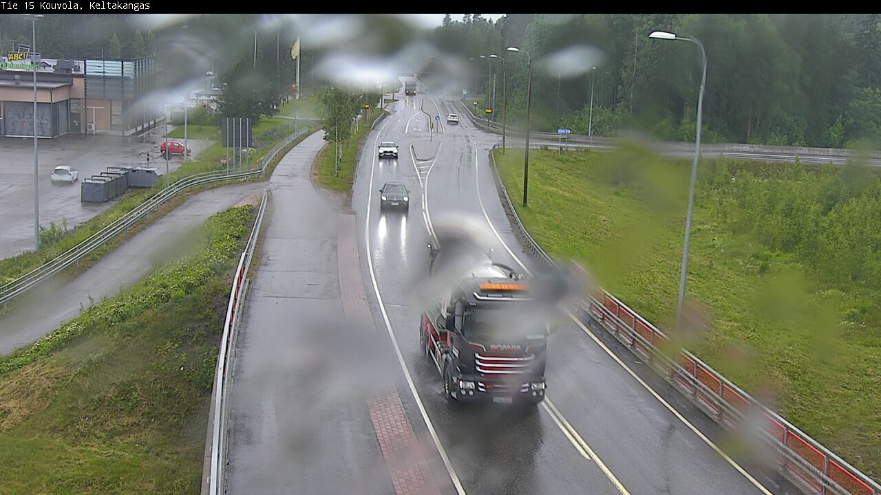 Weather Camera Image Road 15 Kouvola, Keltakangas, Kouvola, Kymenlaakso