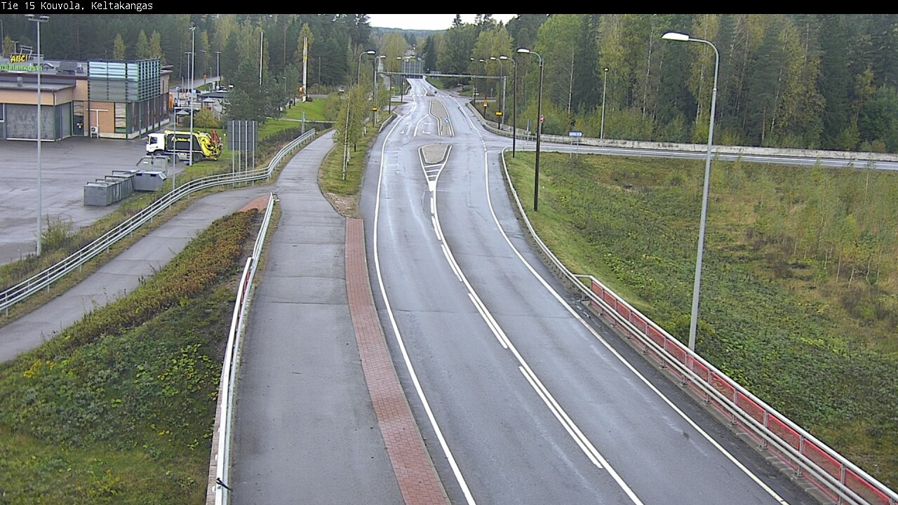 Weather Camera Image Road 15 Kouvola, Keltakangas, Kouvola, Kymenlaakso