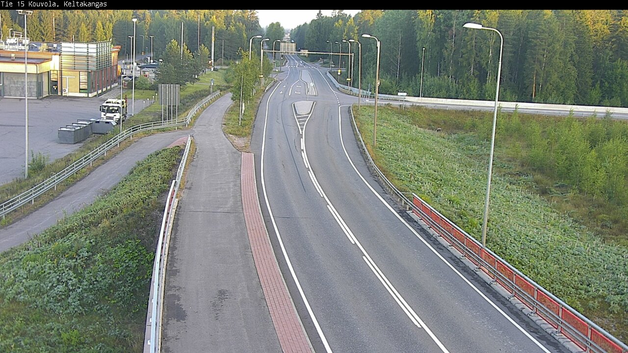 Weather Camera Image Road 15 Kouvola, Keltakangas, Kouvola, Kymenlaakso