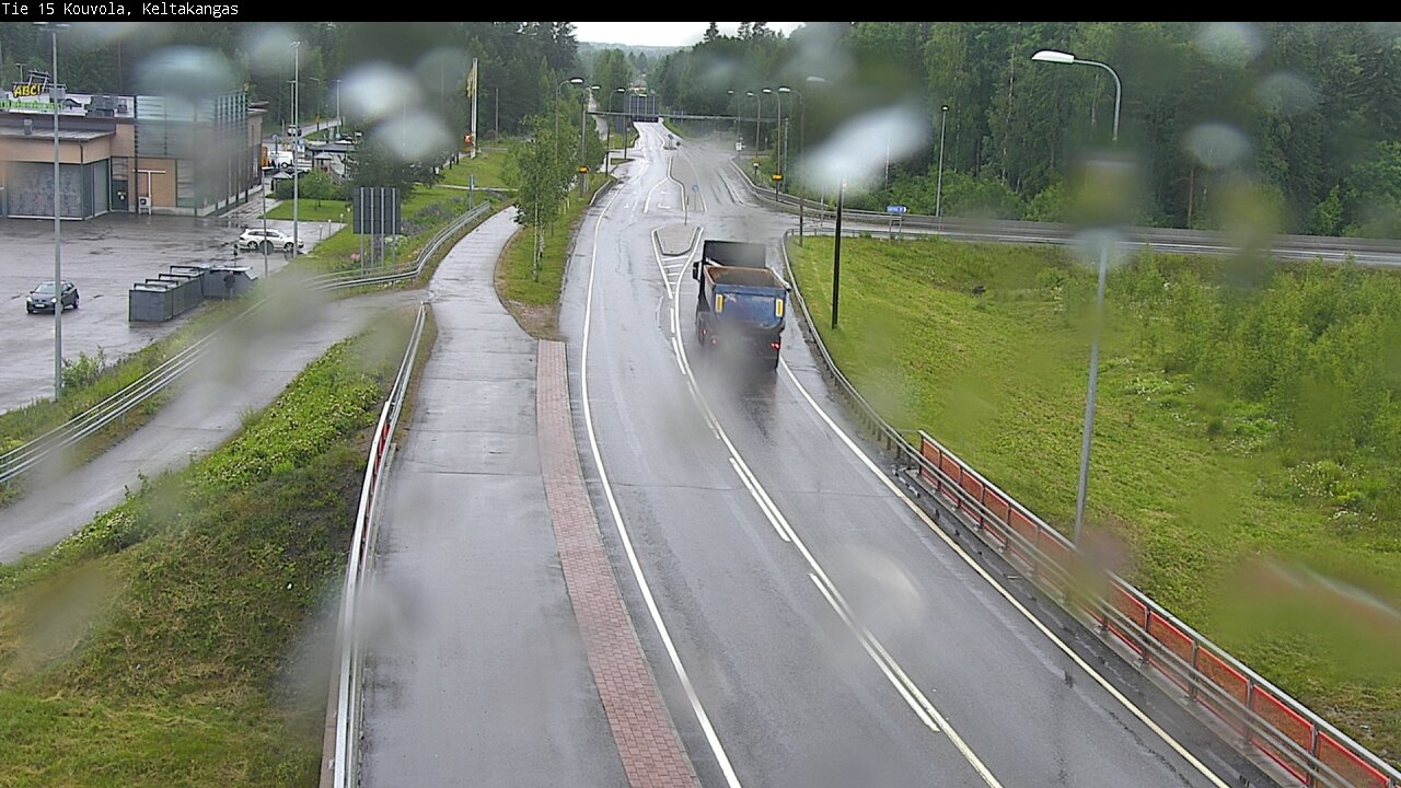 Weather Camera Image Väg 15 Kouvola, Keltakangas, Kouvola, Kymenlaakso