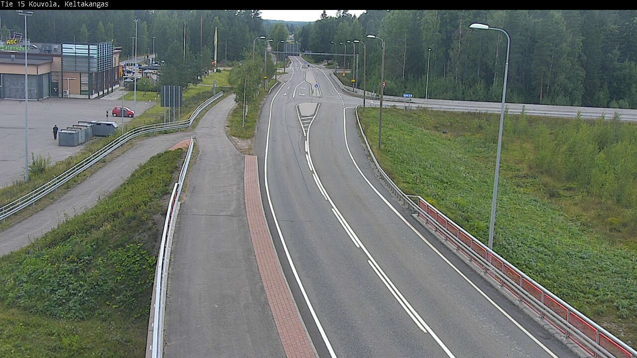 Weather Camera Image Road 15 Kouvola, Keltakangas, Kouvola, Kymenlaakso