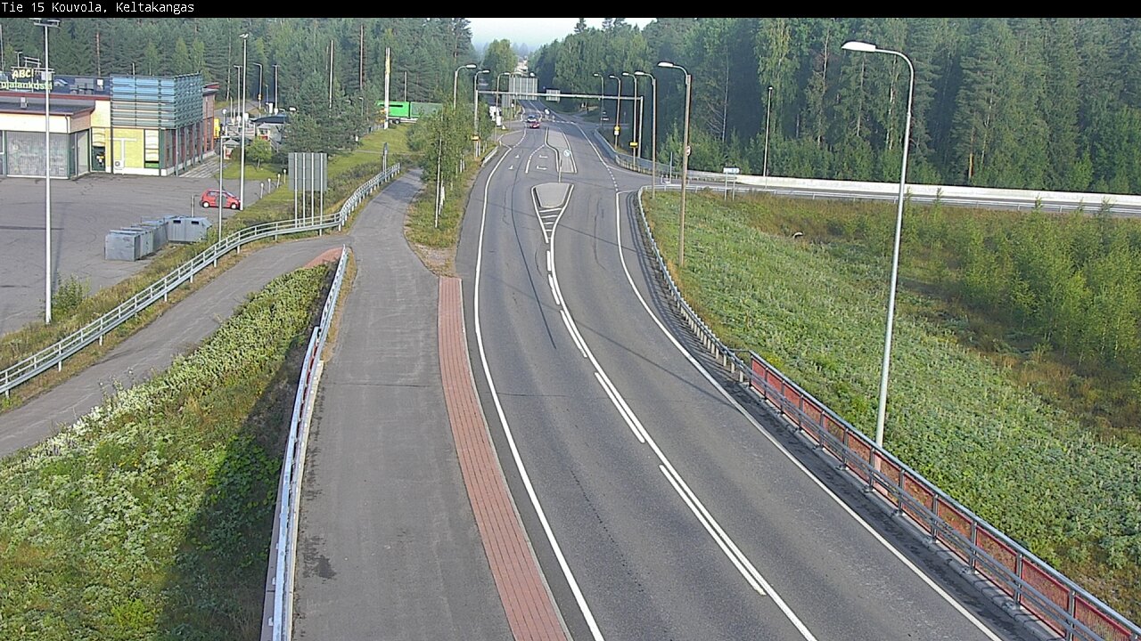 Weather Camera Image Road 15 Kouvola, Keltakangas, Kouvola, Kymenlaakso