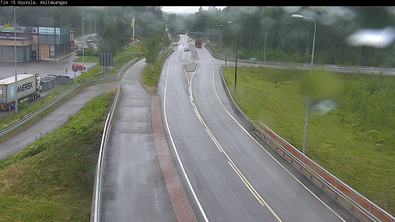 Weather Camera Image Road 15 Kouvola, Keltakangas, Kouvola, Kymenlaakso