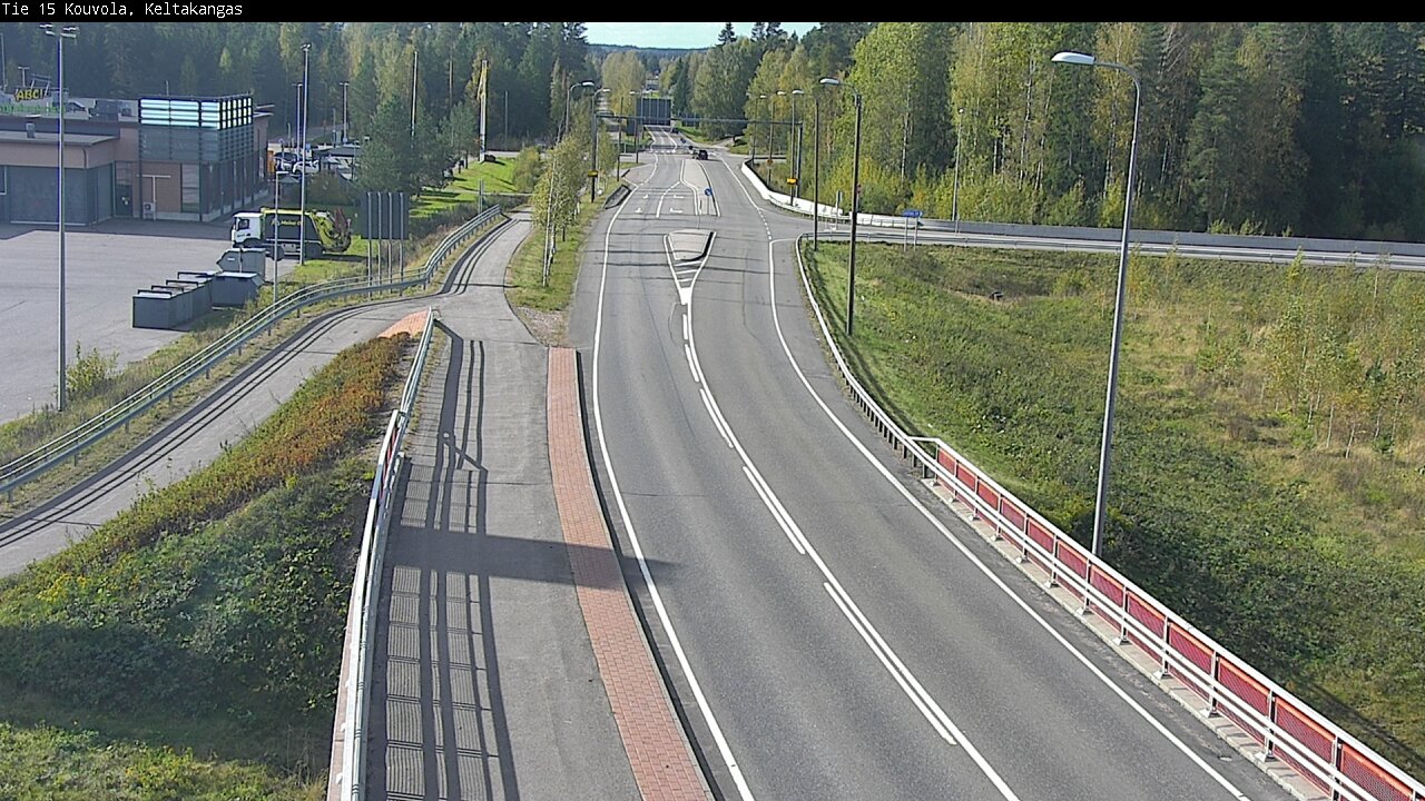 Weather Camera Image Road 15 Kouvola, Keltakangas, Kouvola, Kymenlaakso