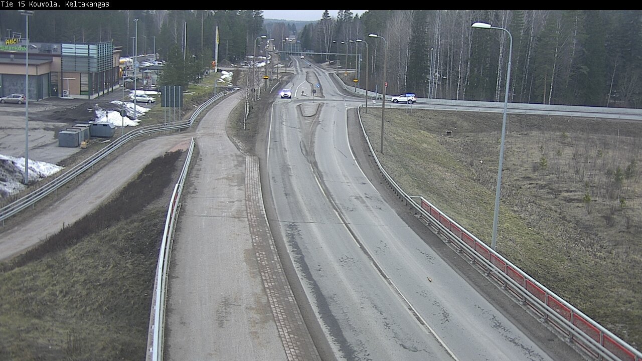 Weather Camera Image Road 15 Kouvola, Keltakangas, Kouvola, Kymenlaakso
