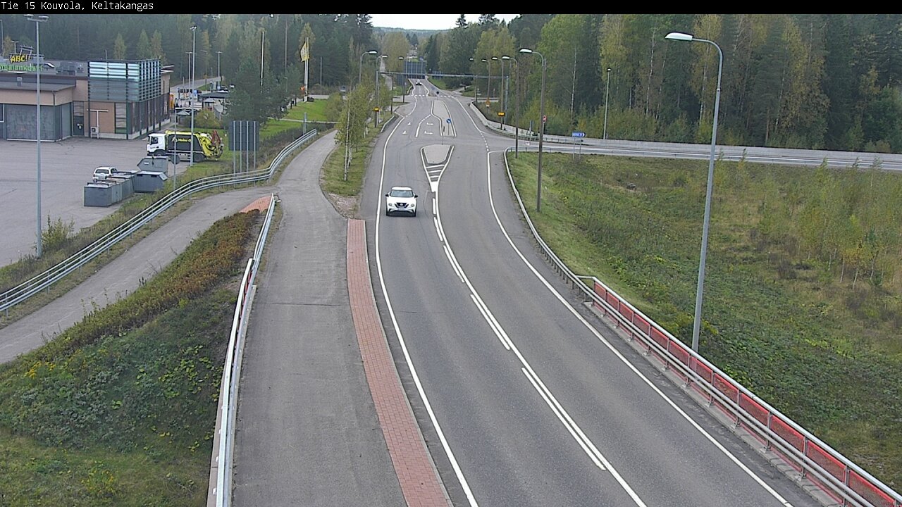 Weather Camera Image Road 15 Kouvola, Keltakangas, Kouvola, Kymenlaakso