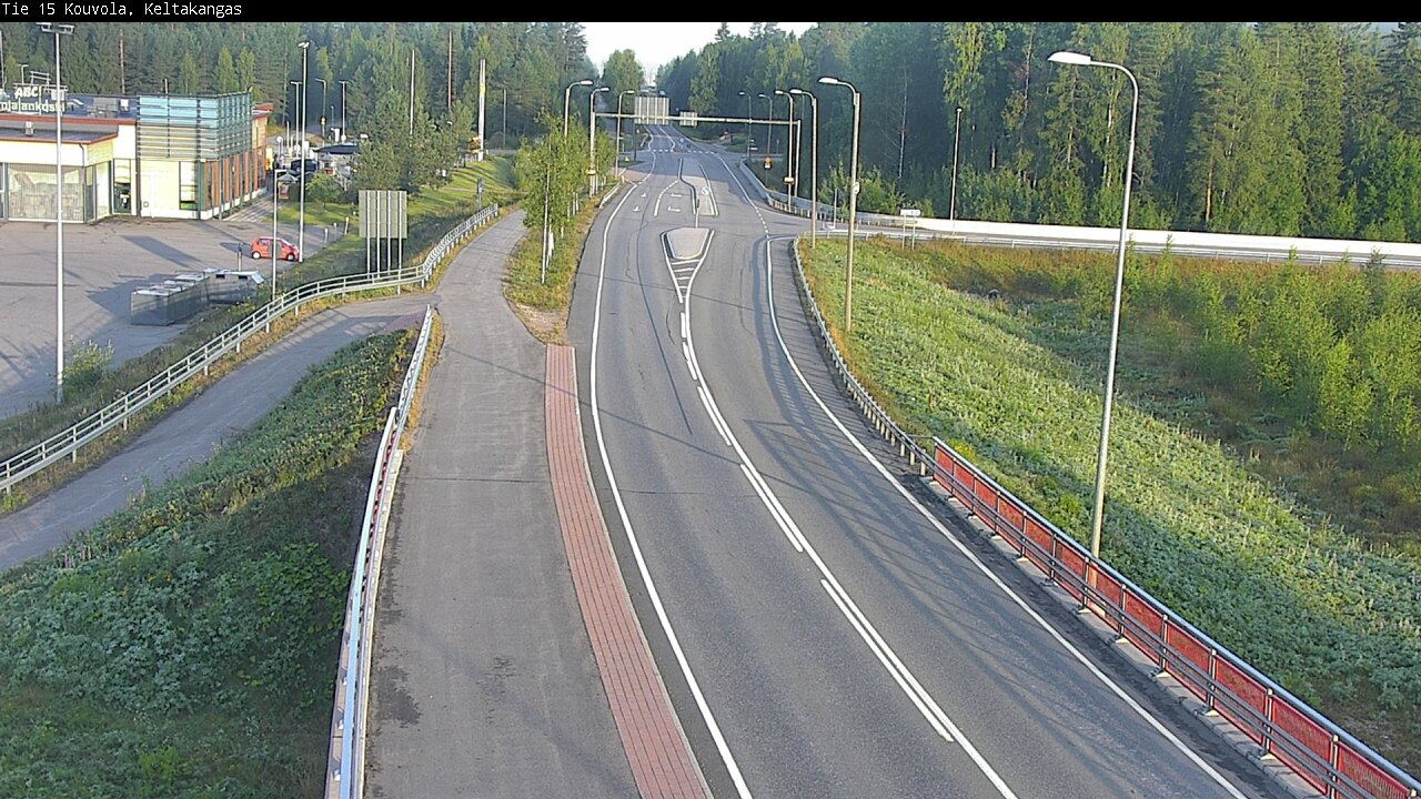 Weather Camera Image Road 15 Kouvola, Keltakangas, Kouvola, Kymenlaakso