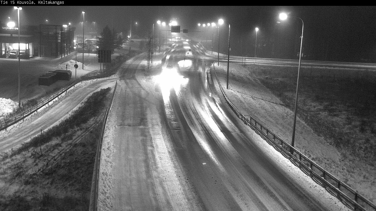Weather Camera Image Väg 15 Kouvola, Keltakangas, Kouvola, Kymenlaakso