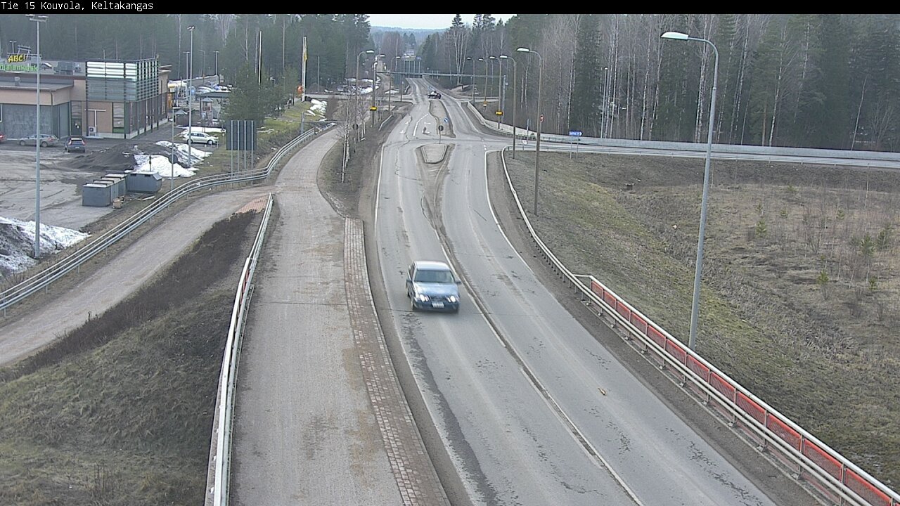 Weather Camera Image Väg 15 Kouvola, Keltakangas, Kouvola, Kymenlaakso