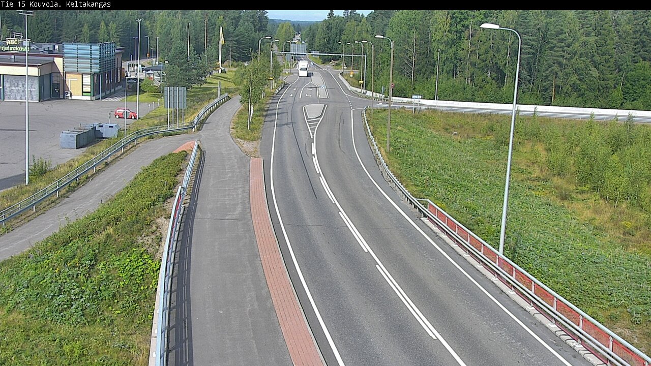 Weather Camera Image Road 15 Kouvola, Keltakangas, Kouvola, Kymenlaakso