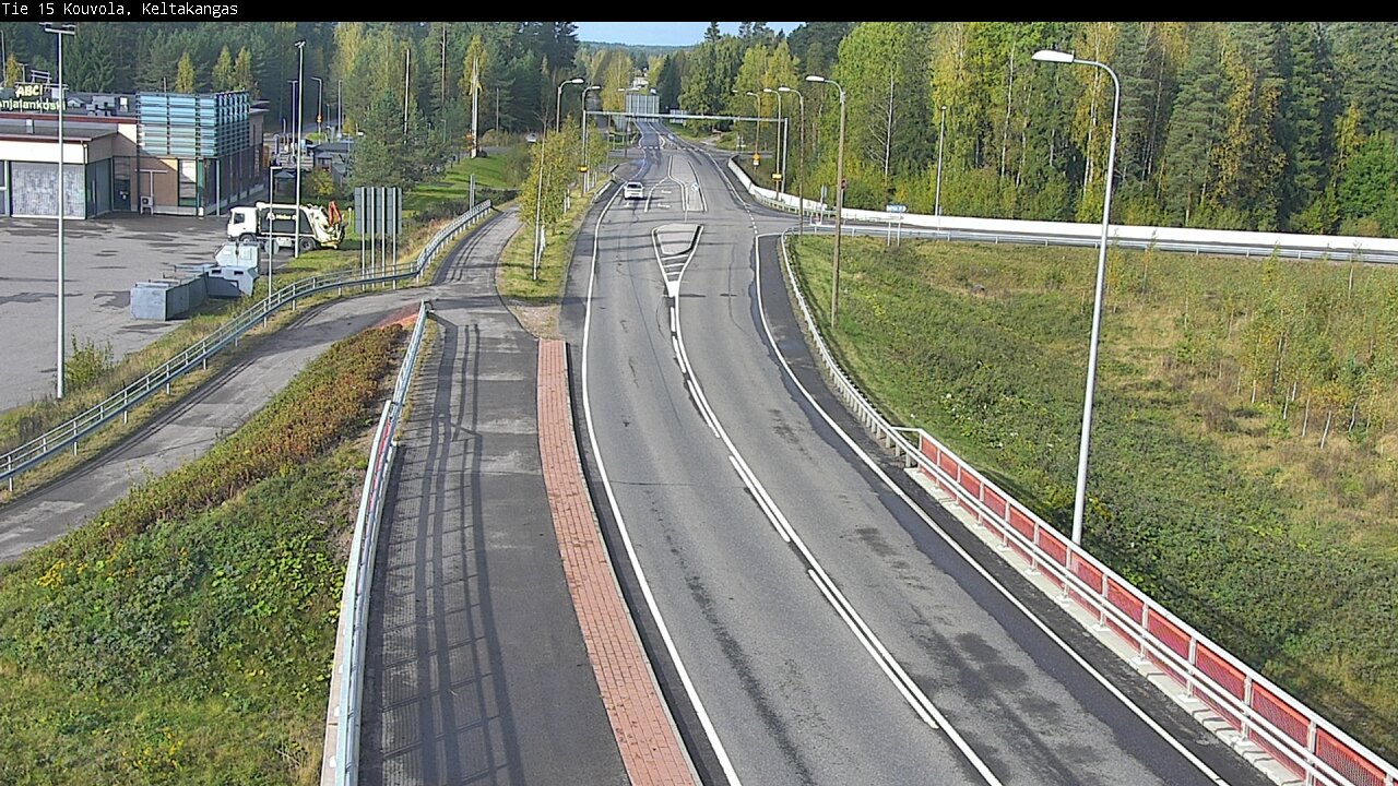 Weather Camera Image Road 15 Kouvola, Keltakangas, Kouvola, Kymenlaakso