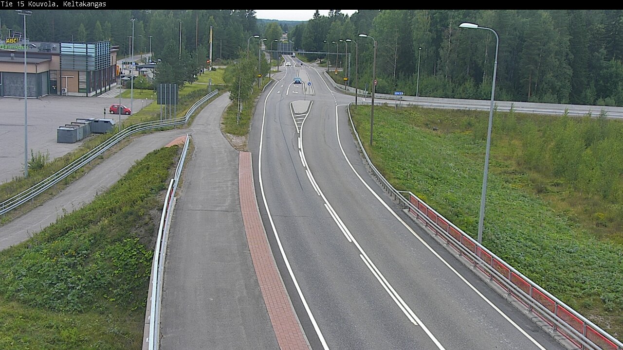 Weather Camera Image Road 15 Kouvola, Keltakangas, Kouvola, Kymenlaakso