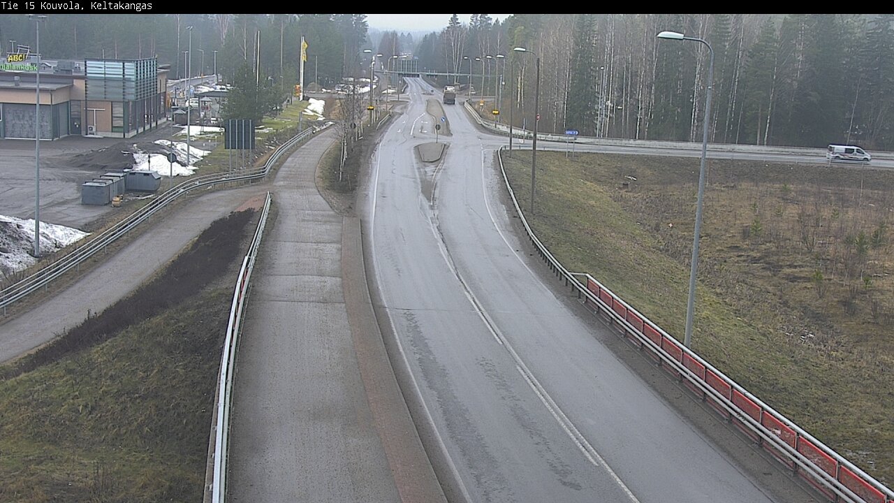 Weather Camera Image Road 15 Kouvola, Keltakangas, Kouvola, Kymenlaakso