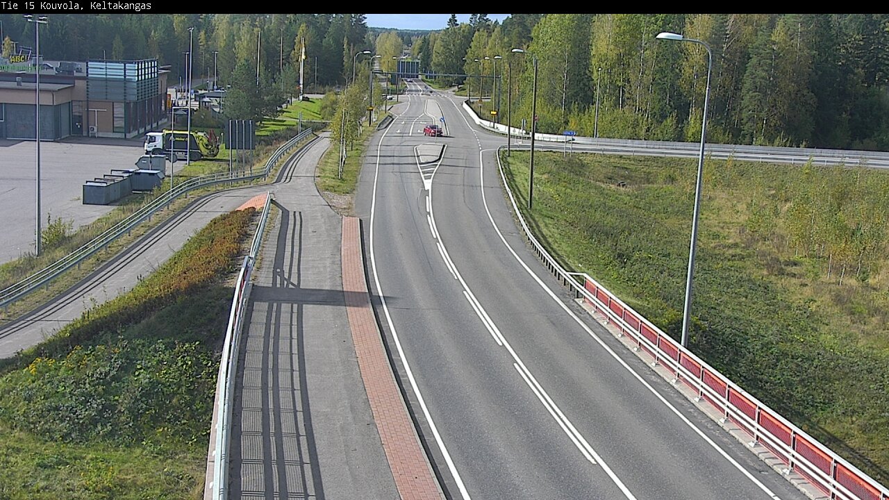 Weather Camera Image Road 15 Kouvola, Keltakangas, Kouvola, Kymenlaakso