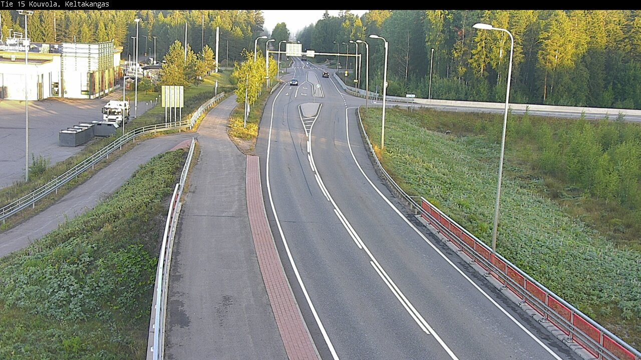 Weather Camera Image Road 15 Kouvola, Keltakangas, Kouvola, Kymenlaakso