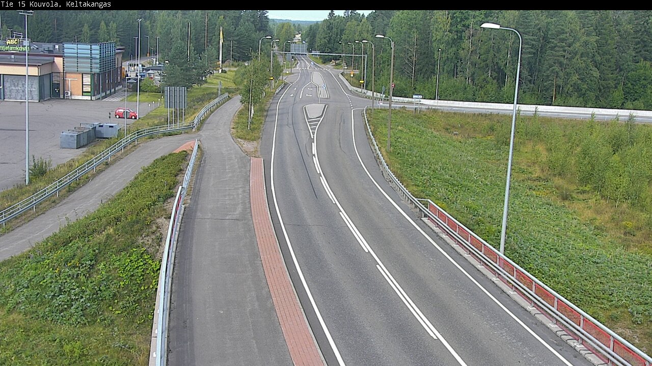 Weather Camera Image Road 15 Kouvola, Keltakangas, Kouvola, Kymenlaakso