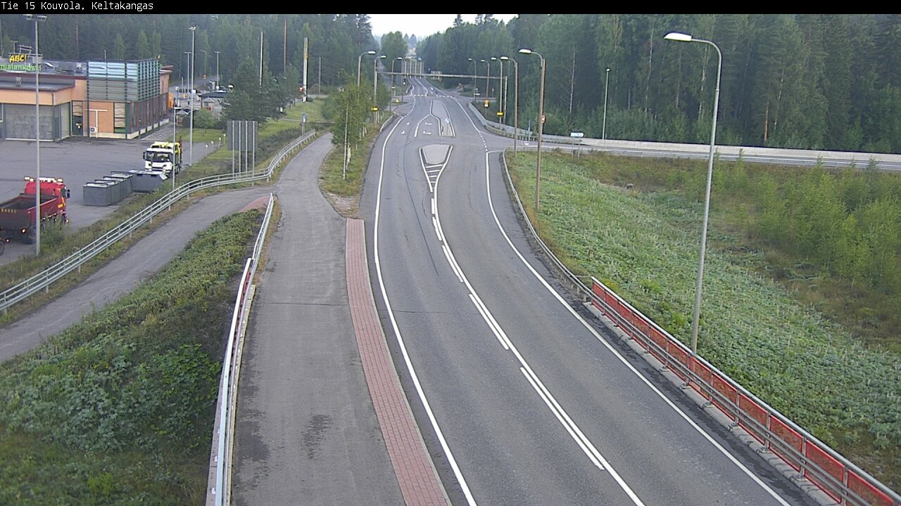 Weather Camera Image Väg 15 Kouvola, Keltakangas, Kouvola, Kymenlaakso