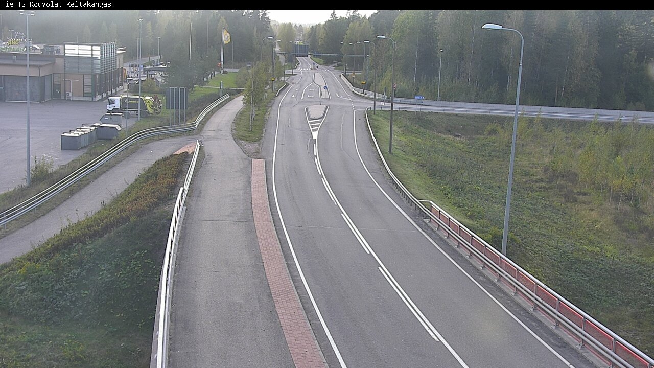 Weather Camera Image Road 15 Kouvola, Keltakangas, Kouvola, Kymenlaakso