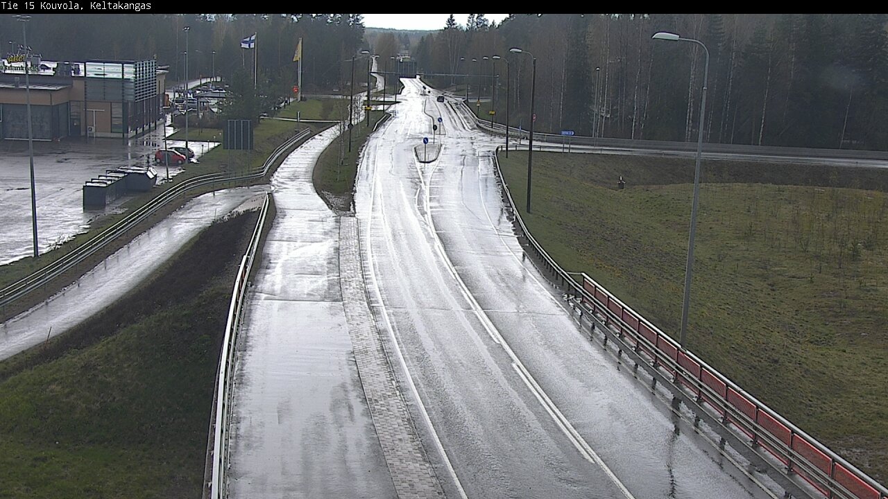 Weather Camera Image Road 15 Kouvola, Keltakangas, Kouvola, Kymenlaakso