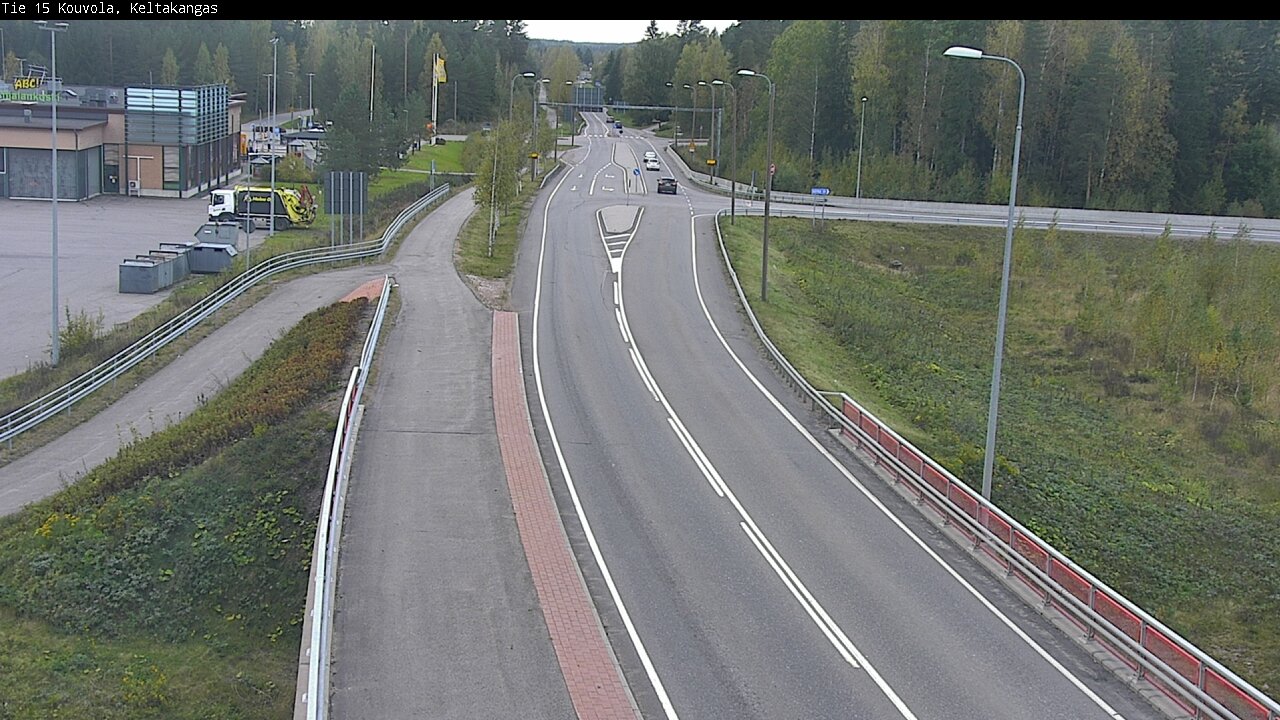 Weather Camera Image Road 15 Kouvola, Keltakangas, Kouvola, Kymenlaakso