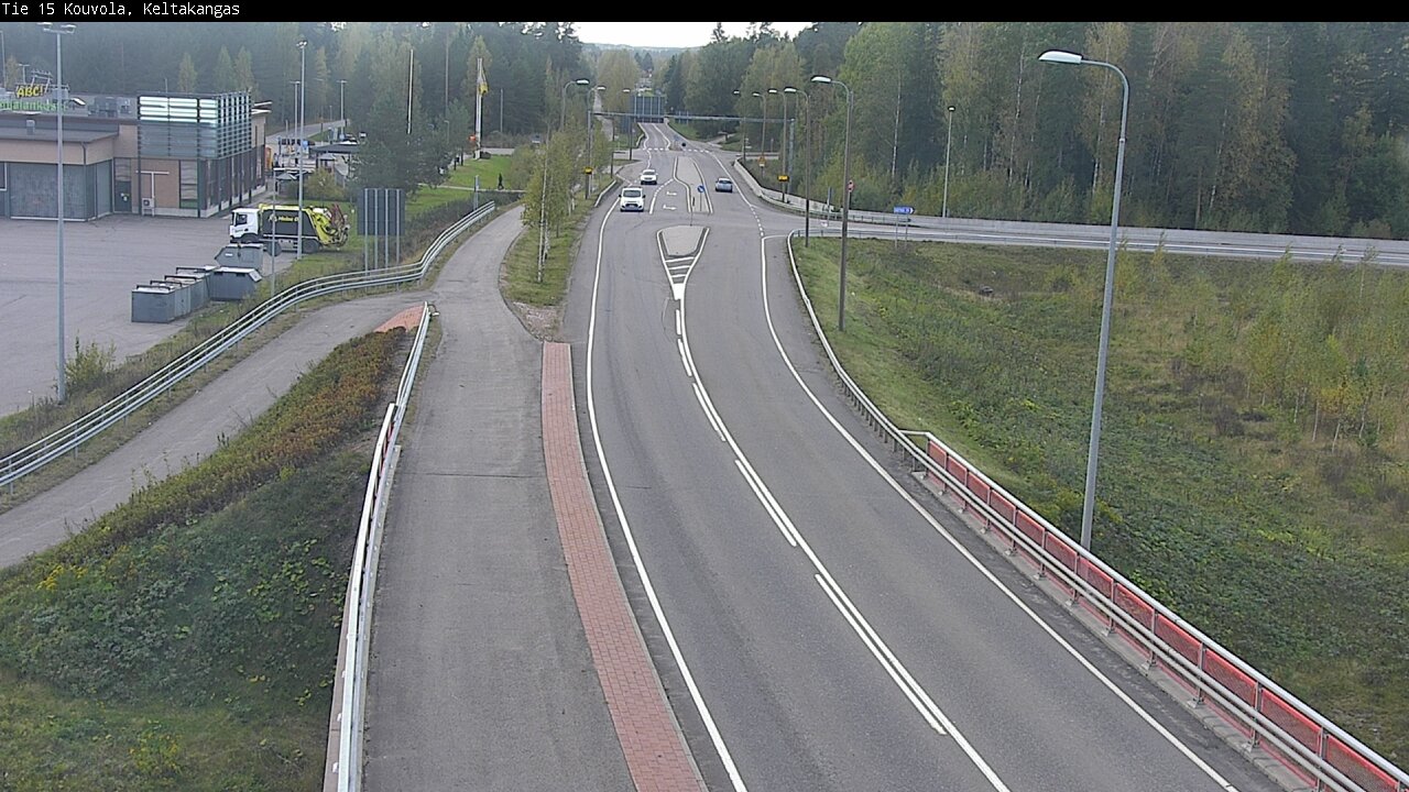 Weather Camera Image Road 15 Kouvola, Keltakangas, Kouvola, Kymenlaakso