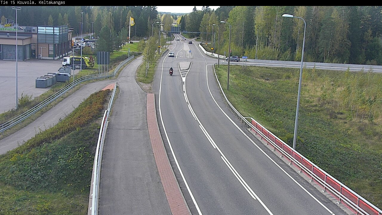 Weather Camera Image Road 15 Kouvola, Keltakangas, Kouvola, Kymenlaakso