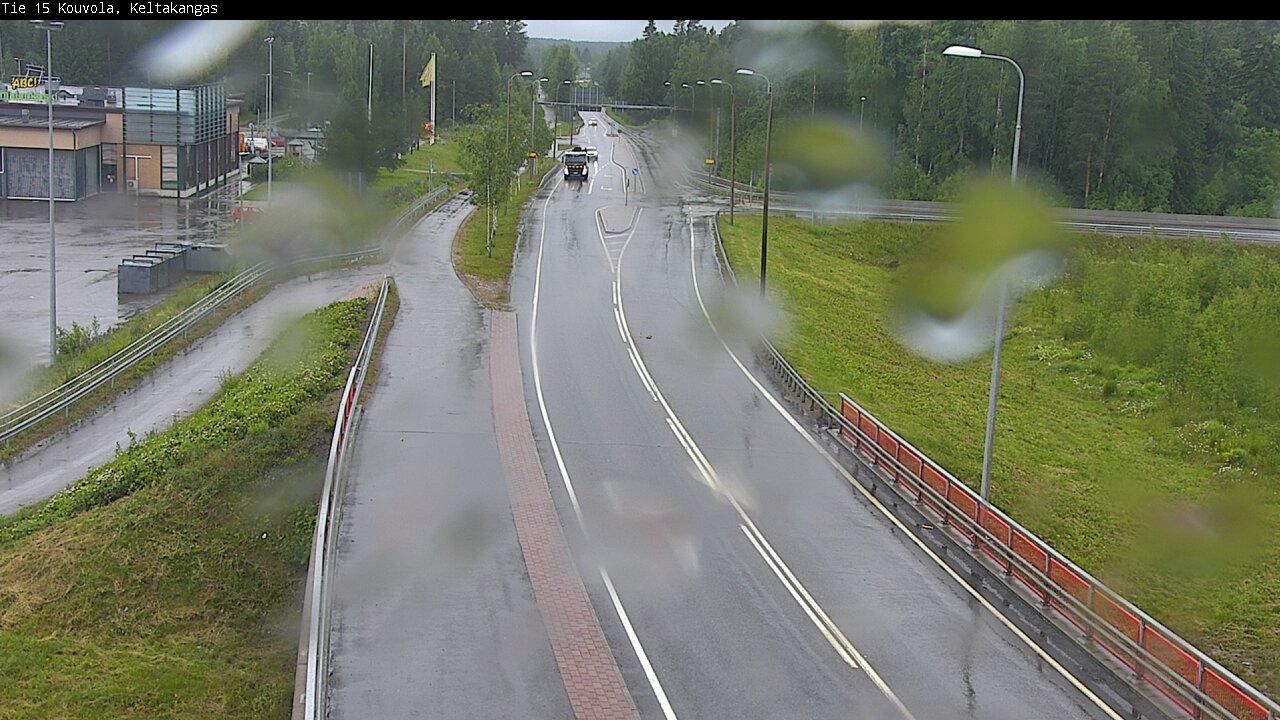 Weather Camera Image Road 15 Kouvola, Keltakangas, Kouvola, Kymenlaakso