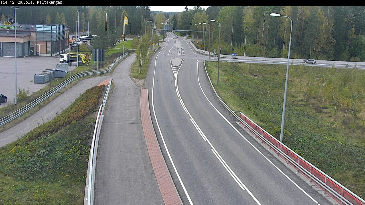 Weather Camera Image Road 15 Kouvola, Keltakangas, Kouvola, Kymenlaakso