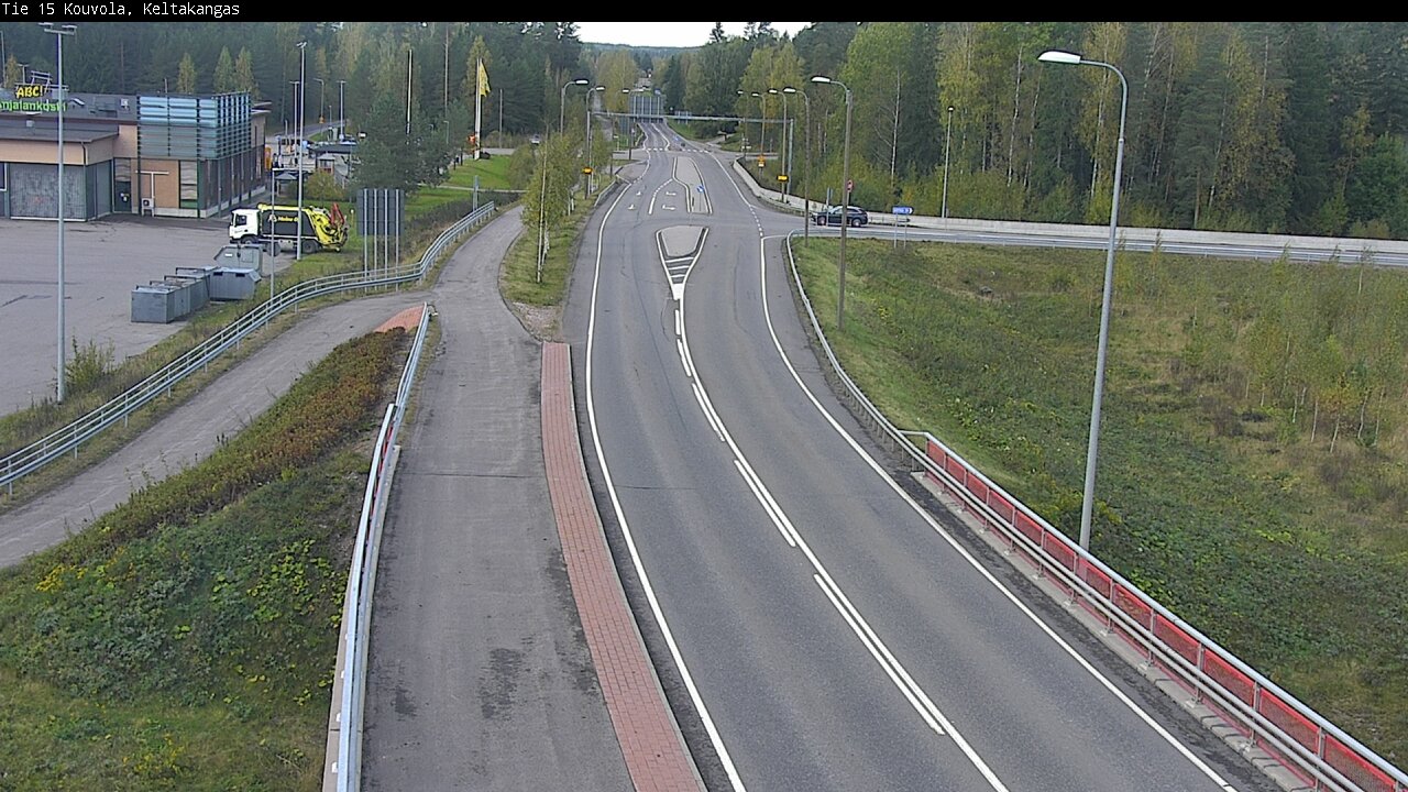 Weather Camera Image Road 15 Kouvola, Keltakangas, Kouvola, Kymenlaakso