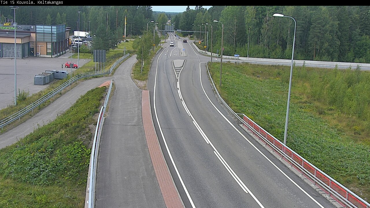 Weather Camera Image Väg 15 Kouvola, Keltakangas, Kouvola, Kymenlaakso