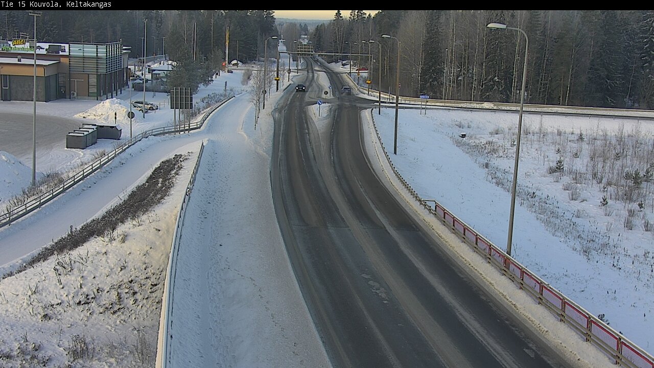 Weather Camera Image Väg 15 Kouvola, Keltakangas, Kouvola, Kymenlaakso