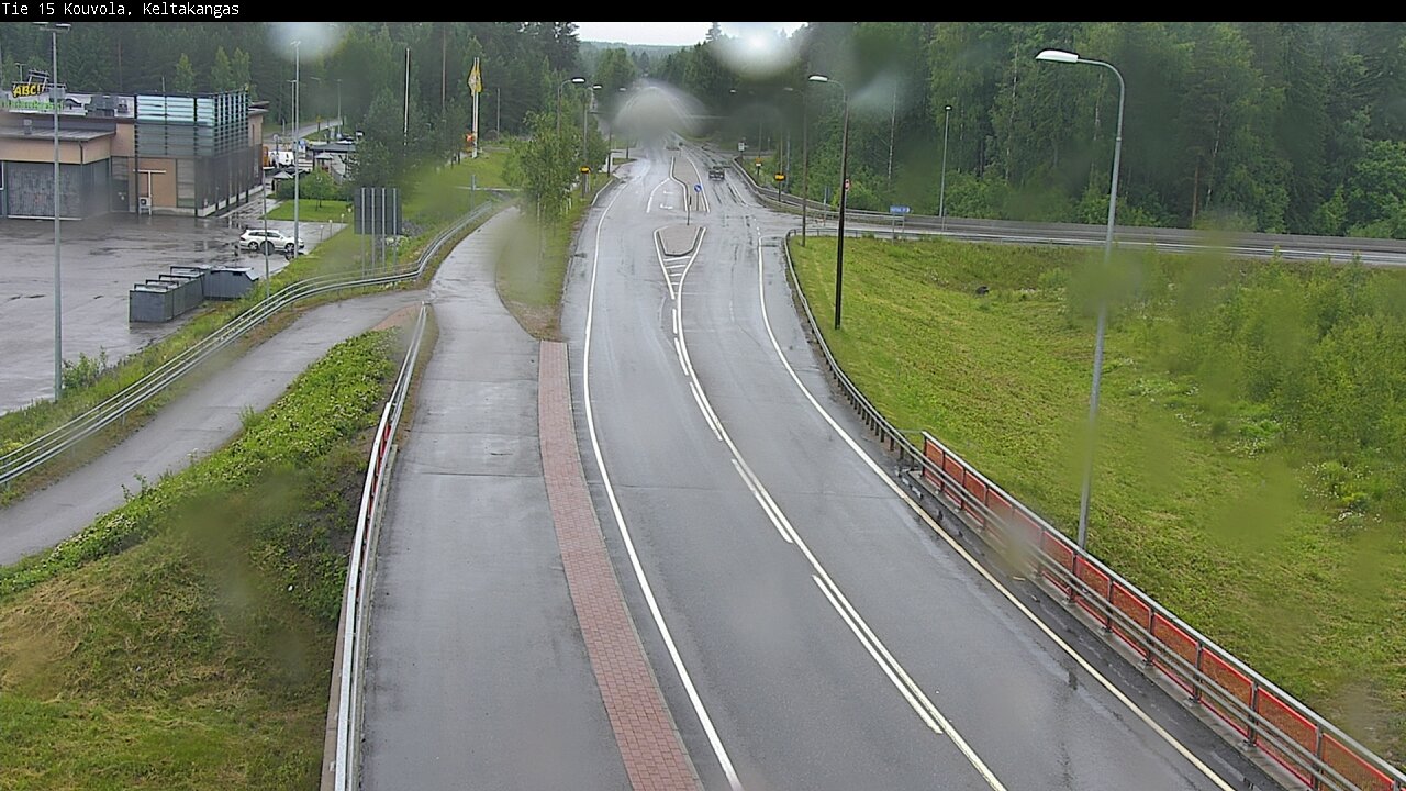 Weather Camera Image Väg 15 Kouvola, Keltakangas, Kouvola, Kymenlaakso