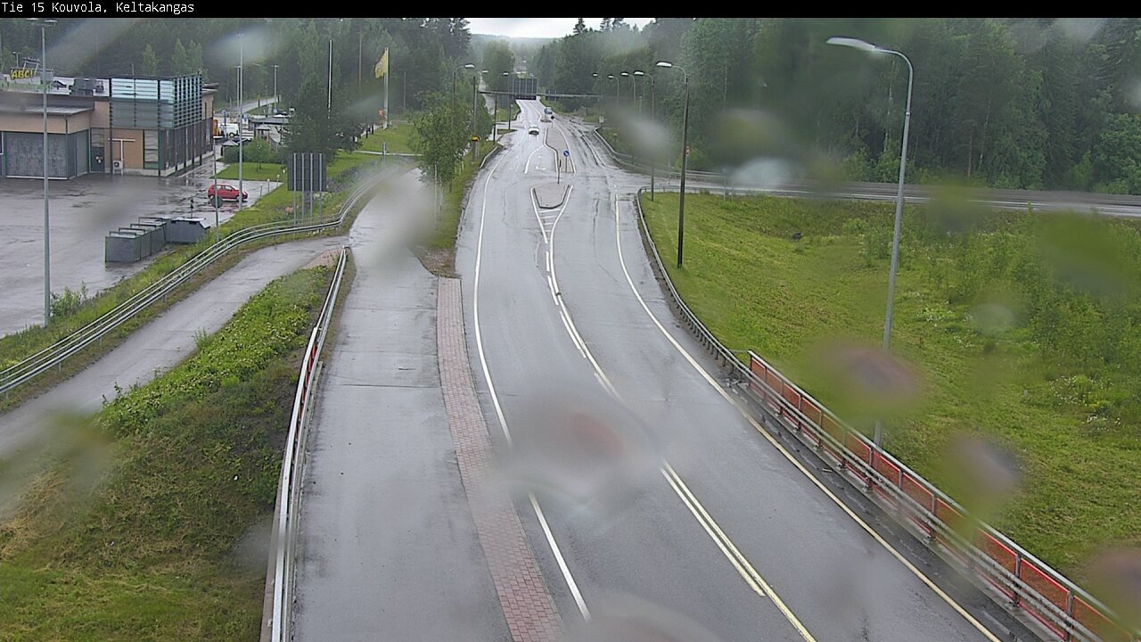 Weather Camera Image Väg 15 Kouvola, Keltakangas, Kouvola, Kymenlaakso