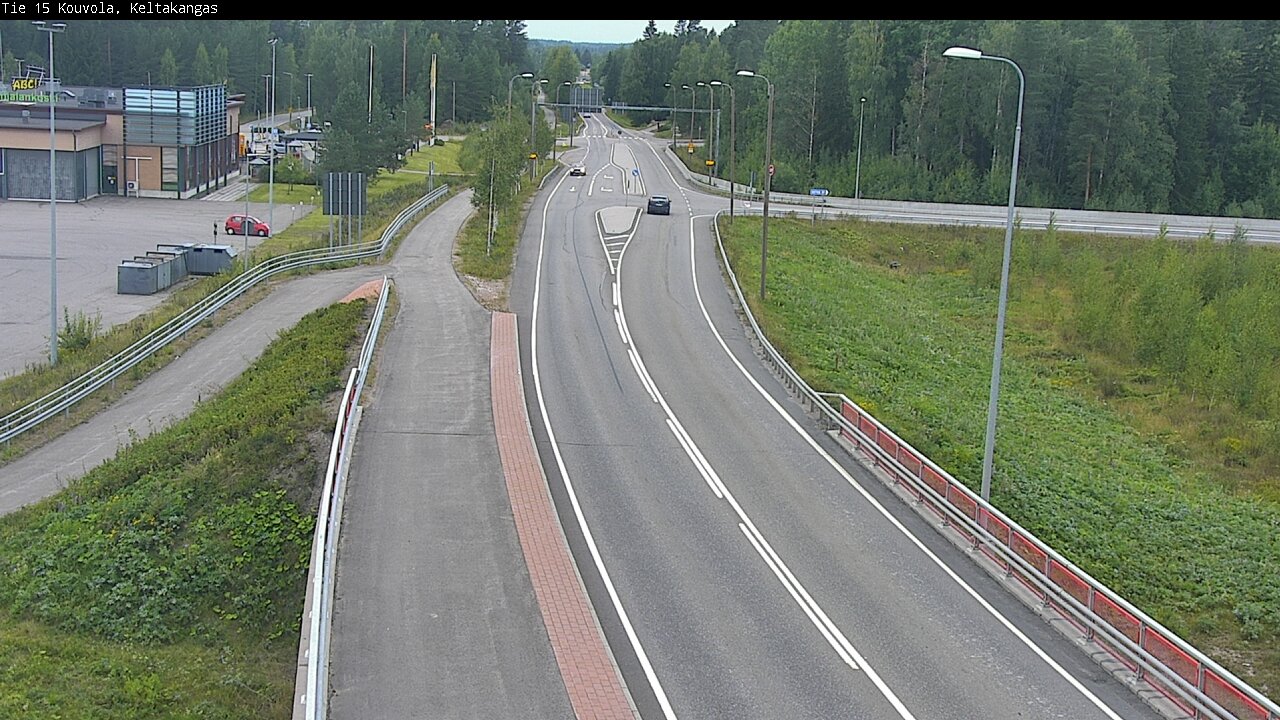Weather Camera Image Väg 15 Kouvola, Keltakangas, Kouvola, Kymenlaakso