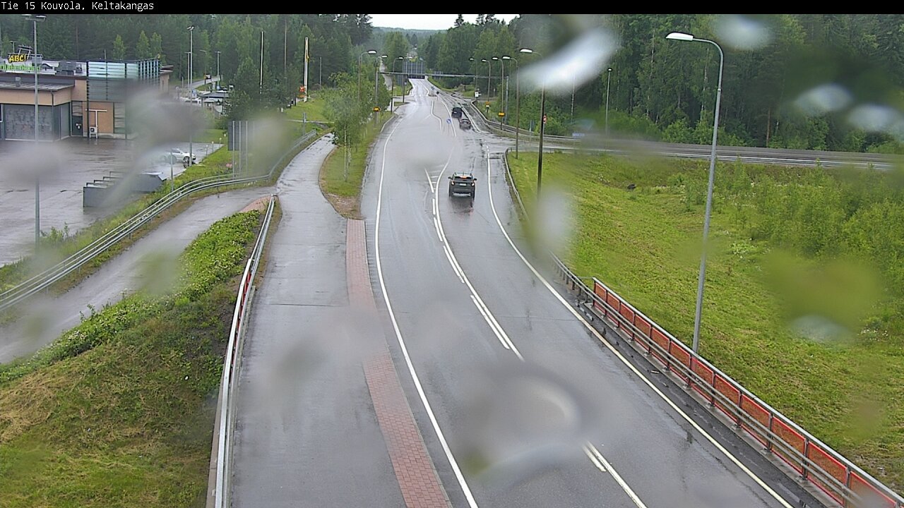 Weather Camera Image Väg 15 Kouvola, Keltakangas, Kouvola, Kymenlaakso