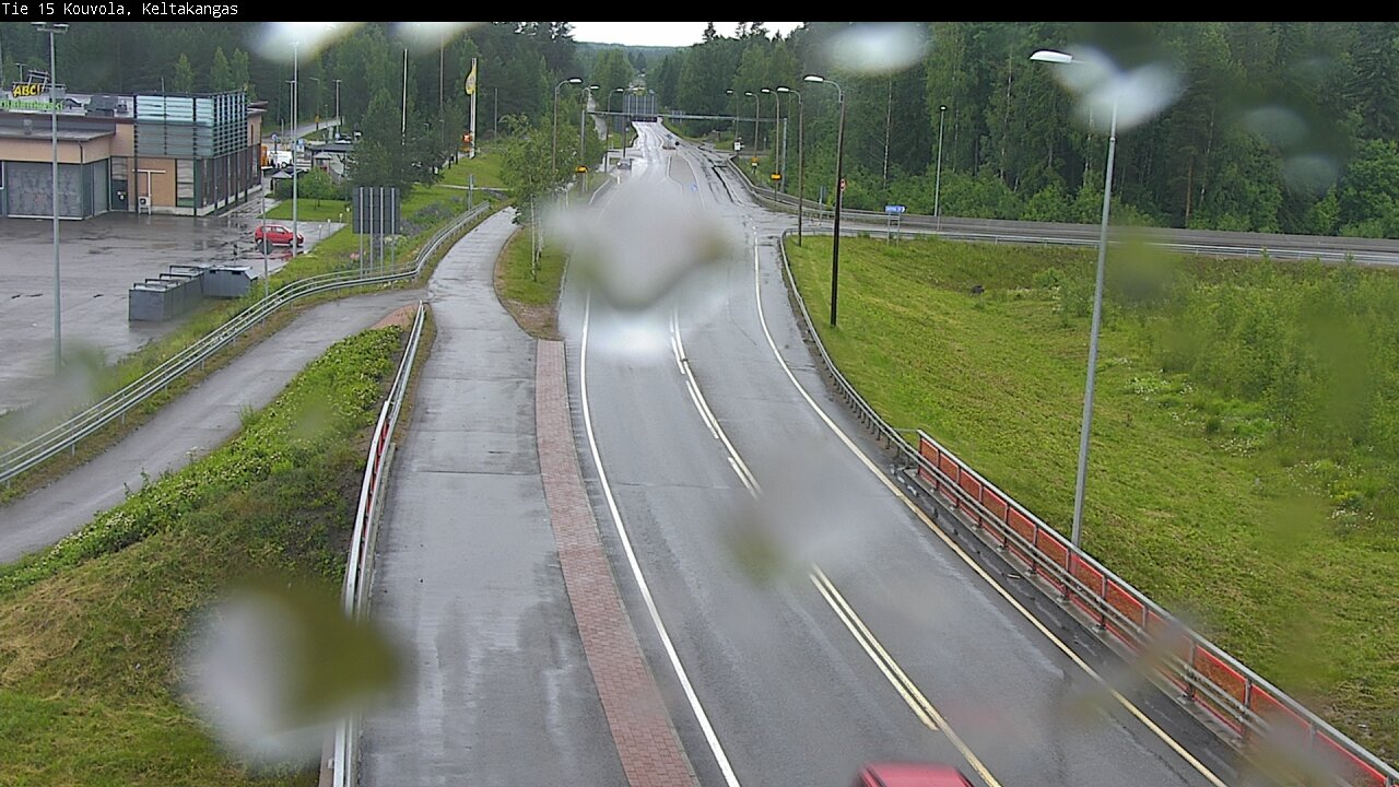 Weather Camera Image Väg 15 Kouvola, Keltakangas, Kouvola, Kymenlaakso