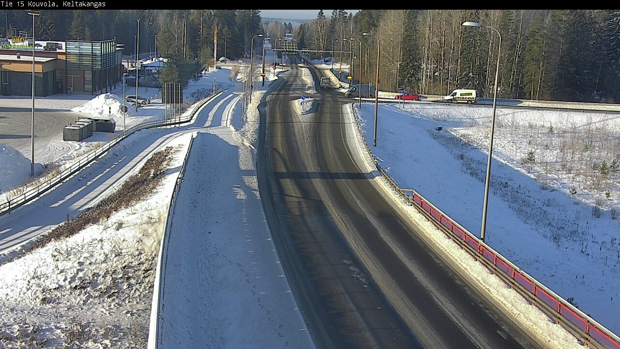 Weather Camera Image Väg 15 Kouvola, Keltakangas, Kouvola, Kymenlaakso