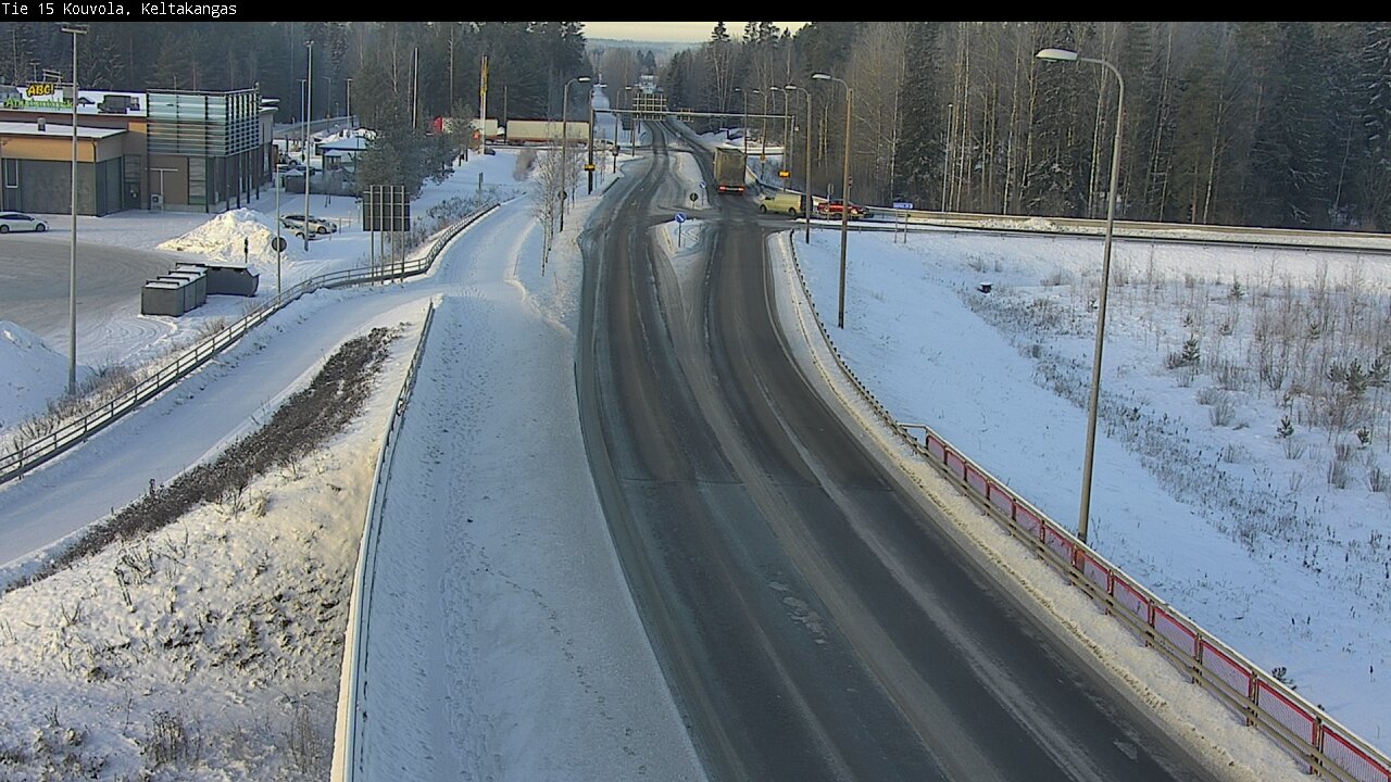Weather Camera Image Väg 15 Kouvola, Keltakangas, Kouvola, Kymenlaakso