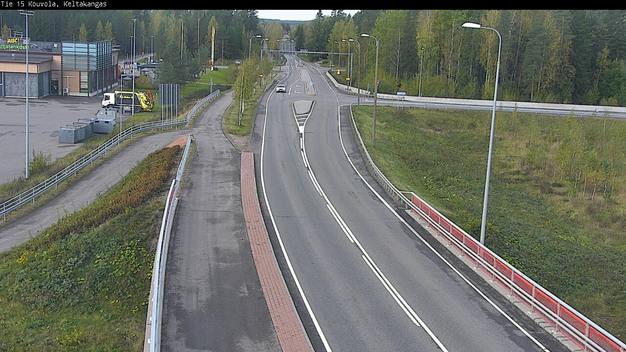 Weather Camera Image Road 15 Kouvola, Keltakangas, Kouvola, Kymenlaakso