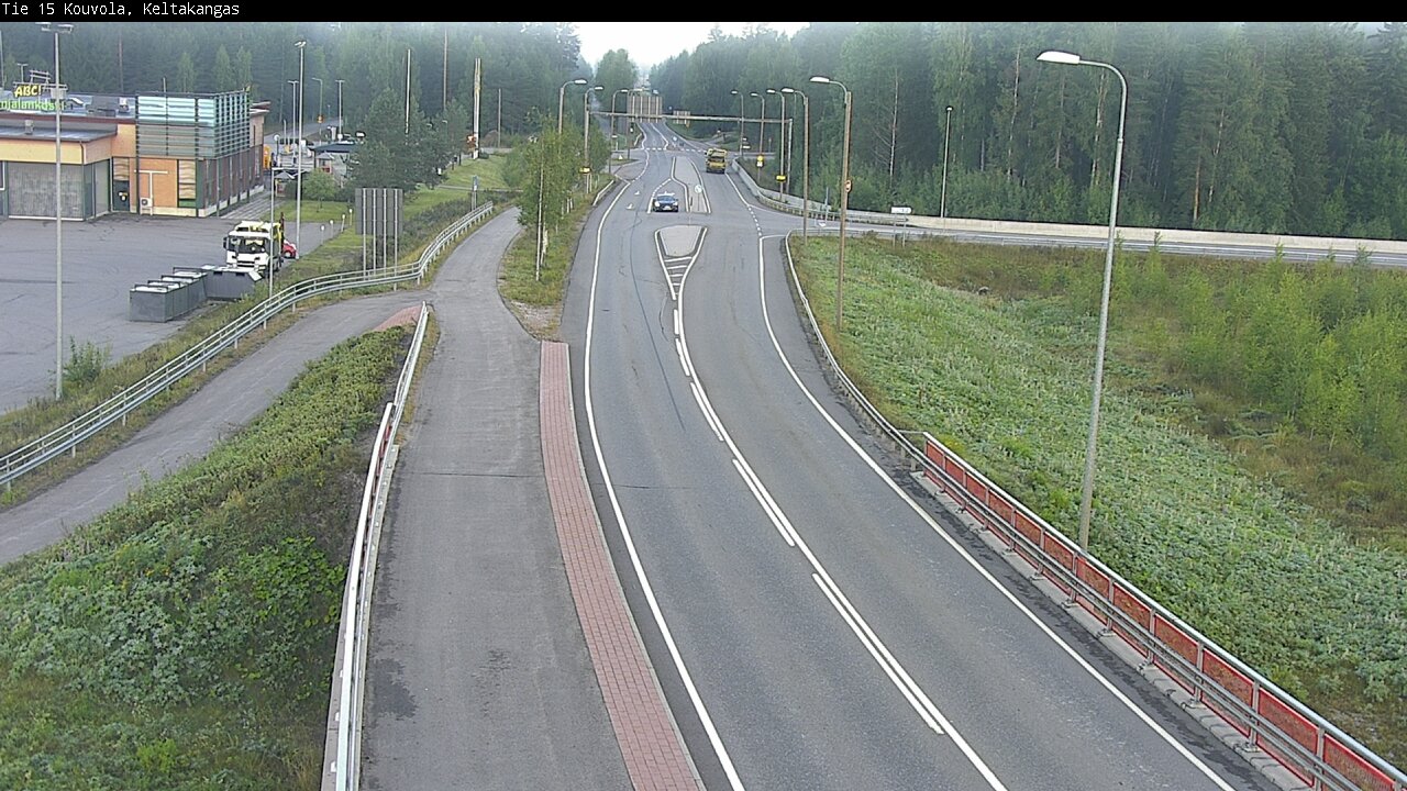 Weather Camera Image Road 15 Kouvola, Keltakangas, Kouvola, Kymenlaakso