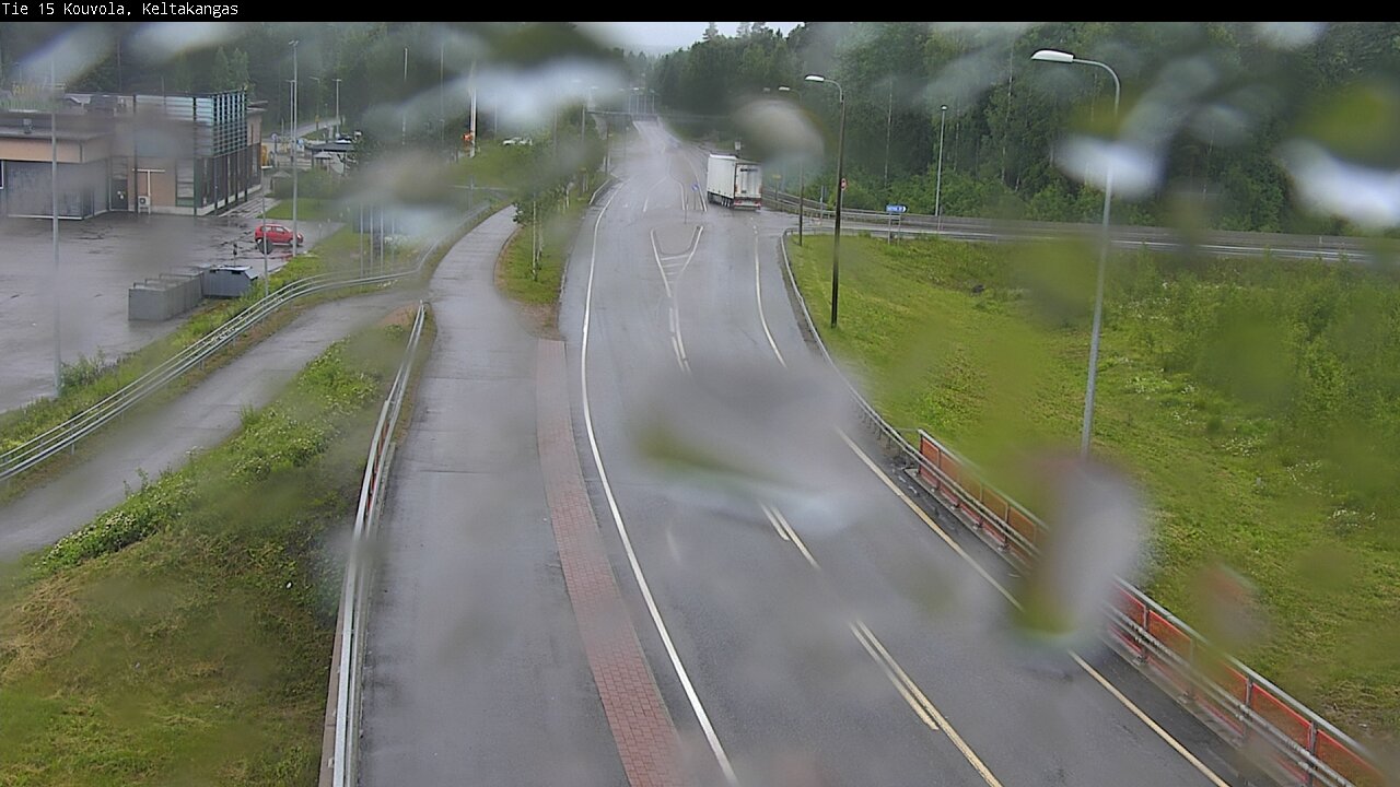 Weather Camera Image Road 15 Kouvola, Keltakangas, Kouvola, Kymenlaakso