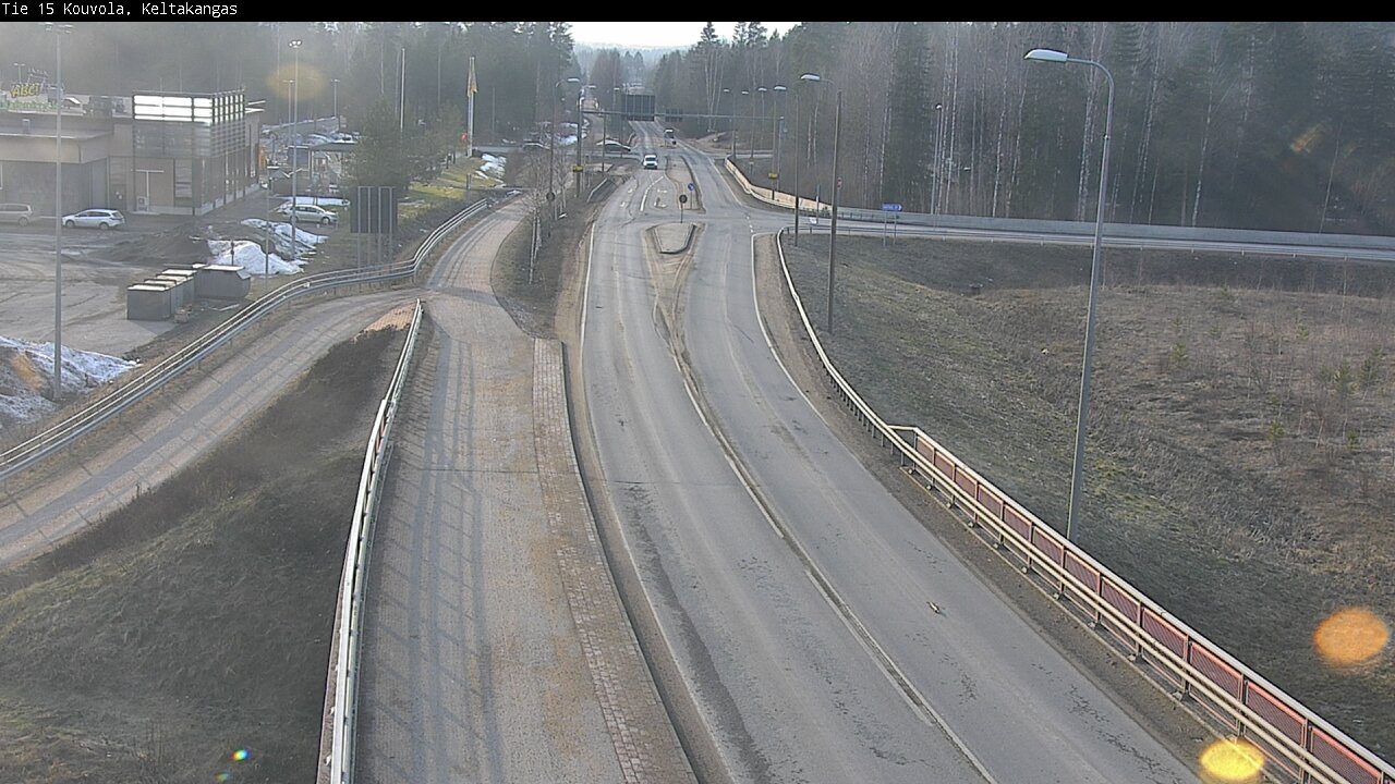 Weather Camera Image Väg 15 Kouvola, Keltakangas, Kouvola, Kymenlaakso