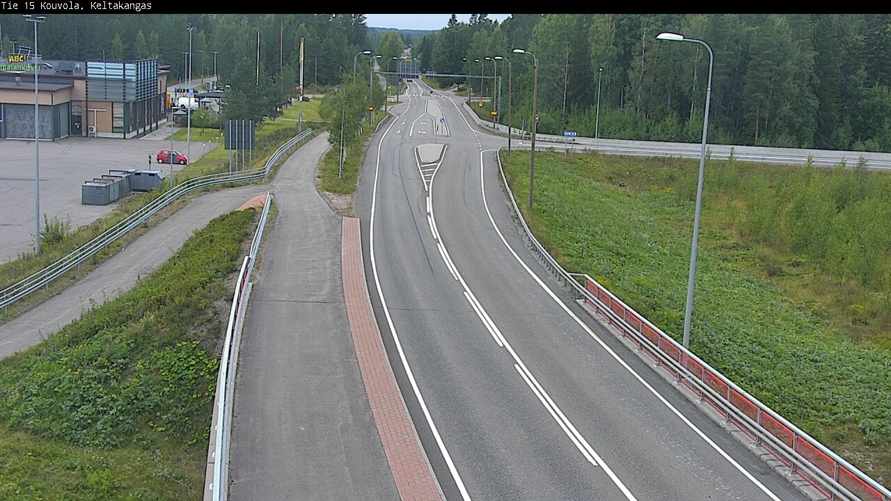 Weather Camera Image Väg 15 Kouvola, Keltakangas, Kouvola, Kymenlaakso