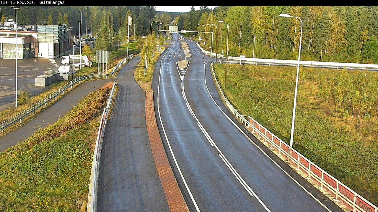 Weather Camera Image Road 15 Kouvola, Keltakangas, Kouvola, Kymenlaakso
