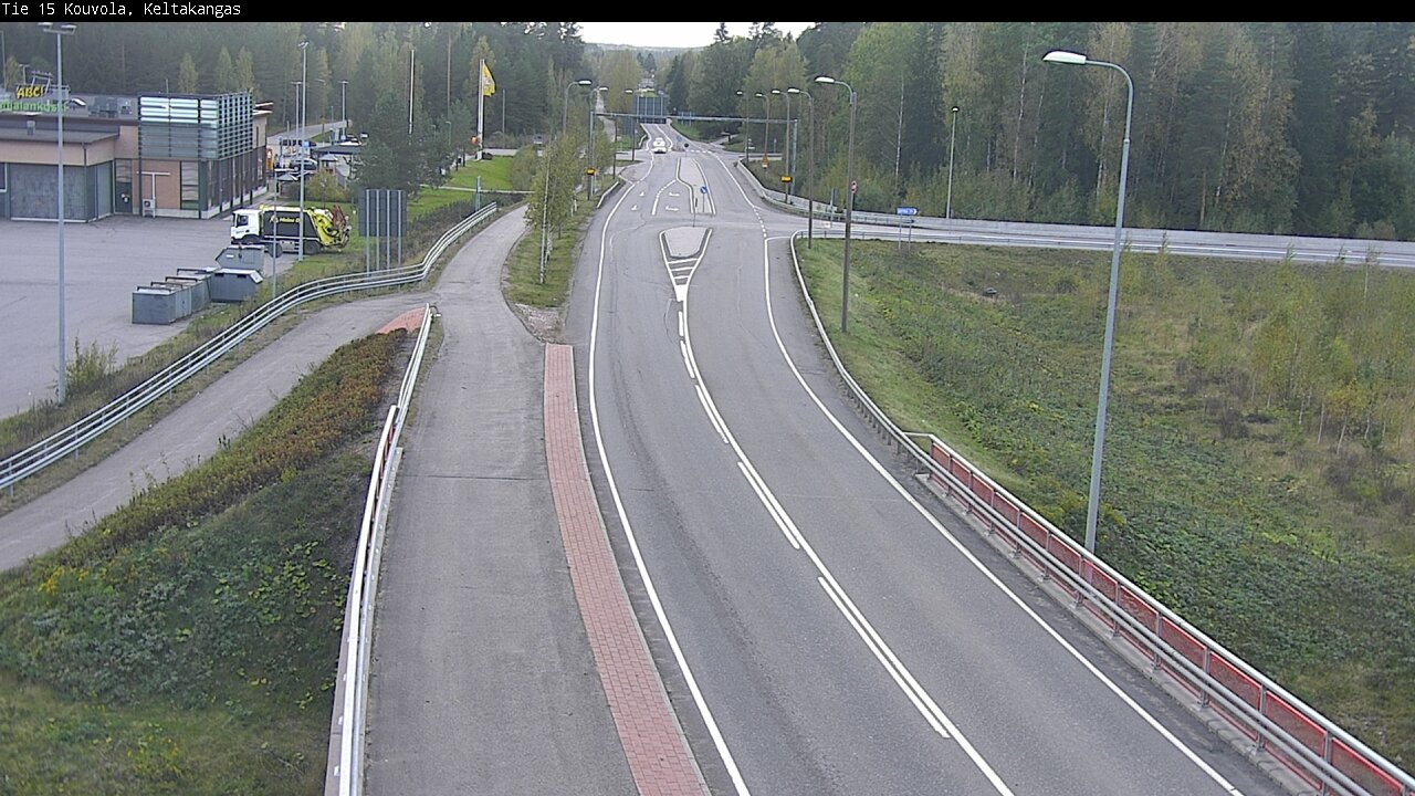 Weather Camera Image Road 15 Kouvola, Keltakangas, Kouvola, Kymenlaakso